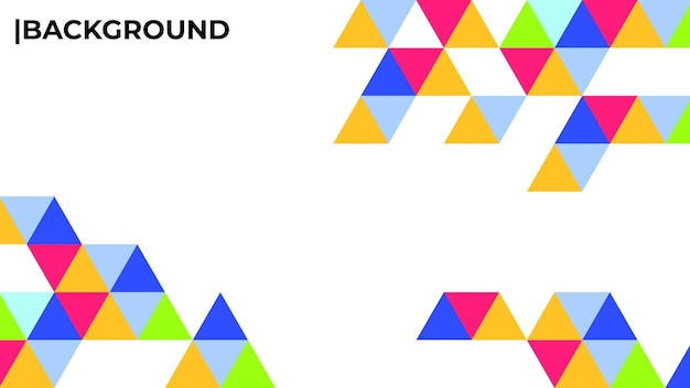 Abstracte geometrische achtergrond met vierkante en driehoekige vorm