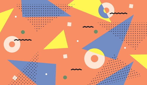 Abstracte geometrische achtergrond vector sjabloon