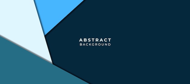 abstracte geometrische blauwe achtergrond vectorillustratie