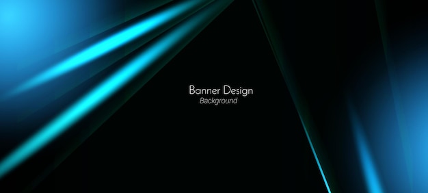 Abstracte geometrische blauwe transparante gradiënt lijnen illustratie patroon achtergrond vector