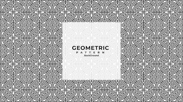 Abstracte geometrische decoratieve strepen lijnen patroon