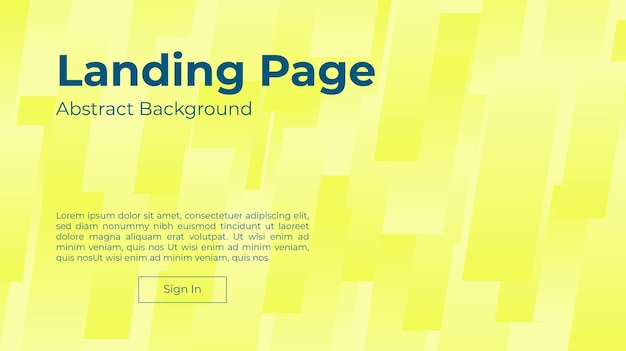 Abstracte geometrische gele achtergrond met rechthoekige vorm voor web of website Social Media Design