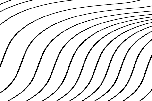 Abstracte geometrische golvende lijn achtergrond