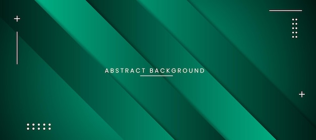 abstracte geometrische groene achtergrond vectorillustratie