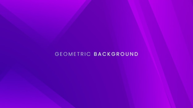 Abstracte geometrische paarse achtergrond met dynamische vormen en overlappende rechthoekige vector achtergrond