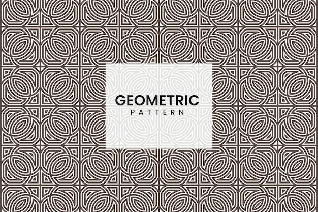 Abstracte geometrische vorm lijnen patroon