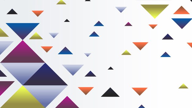 Abstracte geometrische vormen achtergrond met driehoek