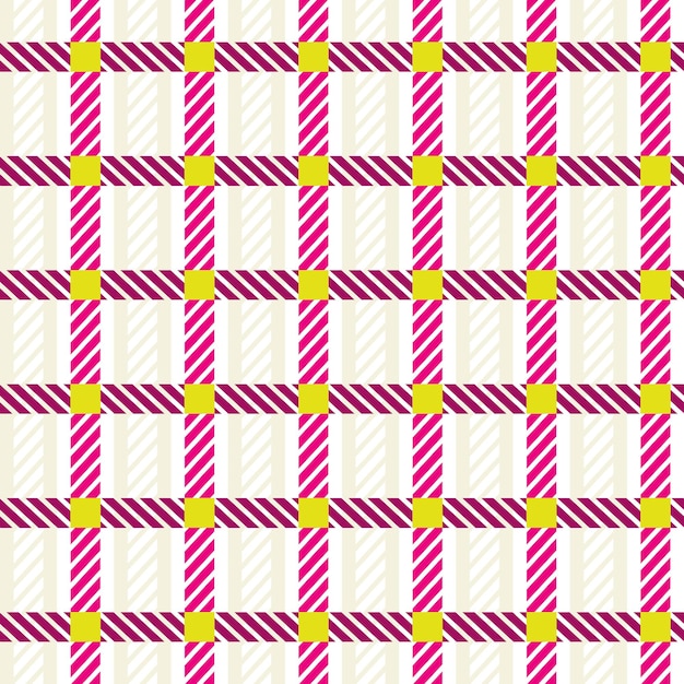 Abstracte geruite stijl strepen geruit pastel naadloze vector patroon geometrische concept trend