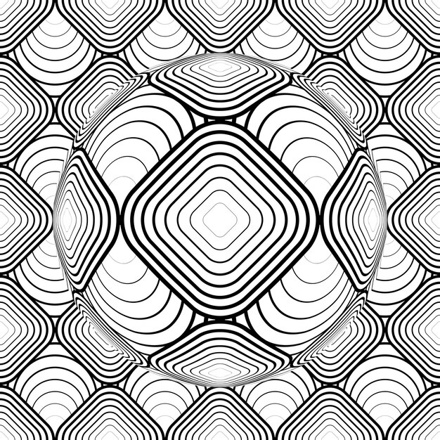 Abstracte gestreepte achtergrond die iets vormt