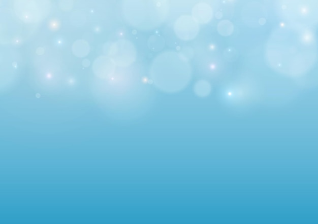 Abstracte gloeiende bokeh lichten Kerst achtergrond flare fonkeling Witte png stof lichteffect Vector