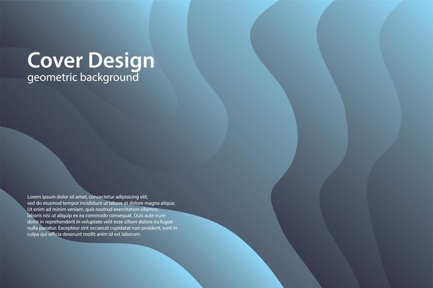 abstracte golf achtergrond vectorillustratie