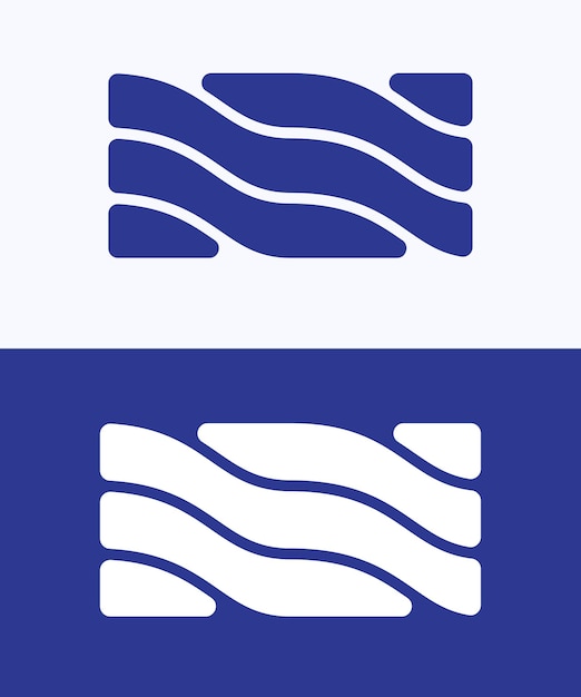 Abstracte Golf Logo