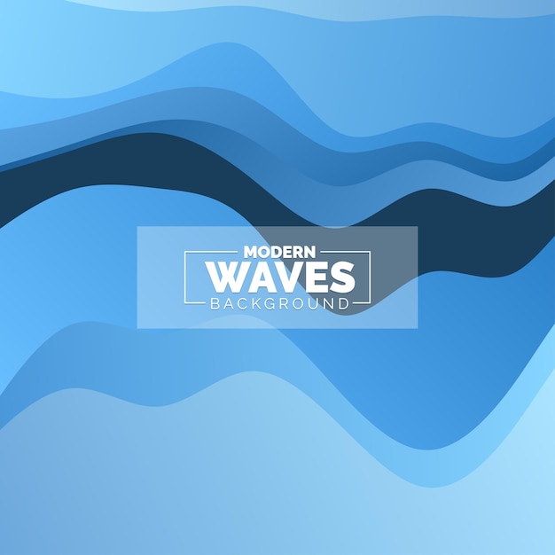 Abstracte golven achtergrond Dynamische vormen samenstelling Vector illustratie