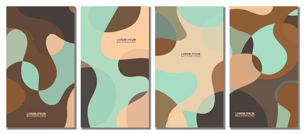 Abstracte golvende achtergrond