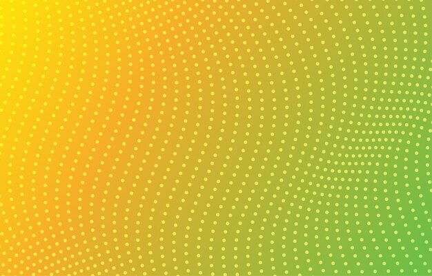 Abstracte golvende halftone achtergrond met kleurverloop