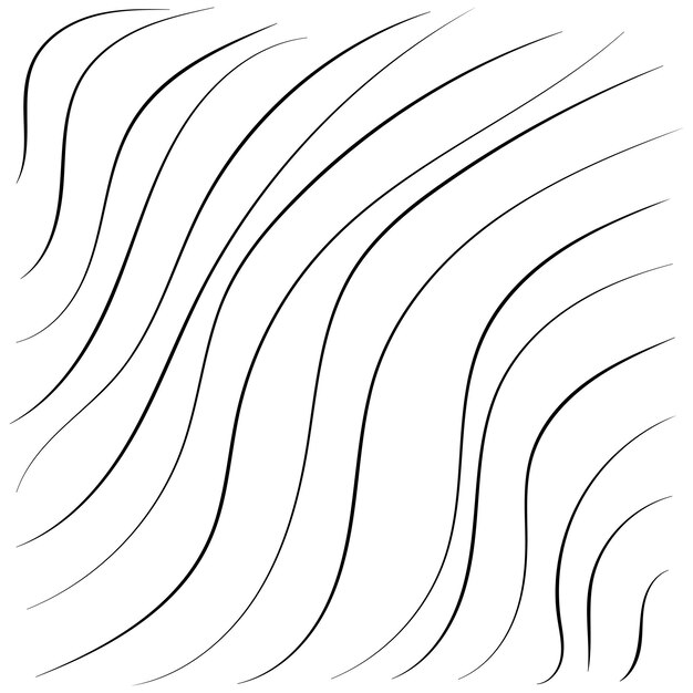 Abstracte golvende zigzaglijnen element Verticale lijnen met golvende