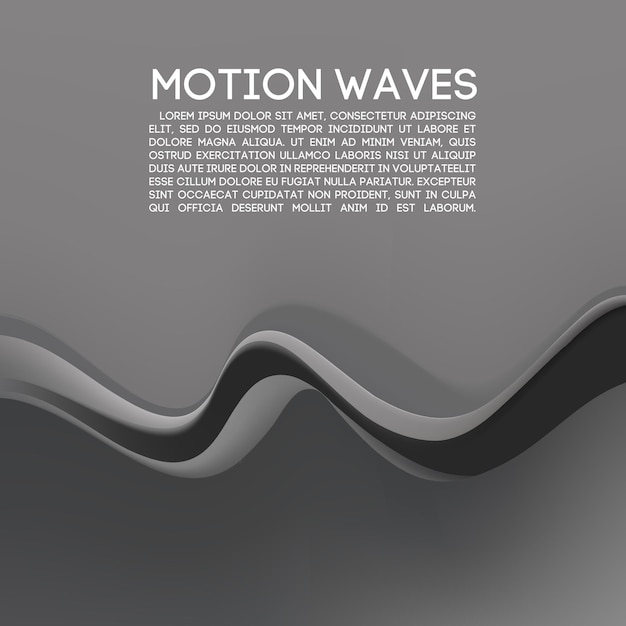 Abstracte golvenpatroon. Achtergrond voor ontwerp. Vectorillustratie voor banner, flyer, boekomslag, poster