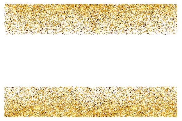 Abstracte gouden glitterachtergrond Heldere glitters voor kaart