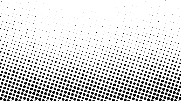 Abstracte gradiënt halftone punten achtergrond Pop art sjabloon textuur Vector illustratie