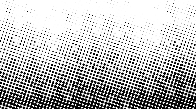 Abstracte gradiënt halftone punten achtergrond Pop art sjabloon textuur Vector illustratie