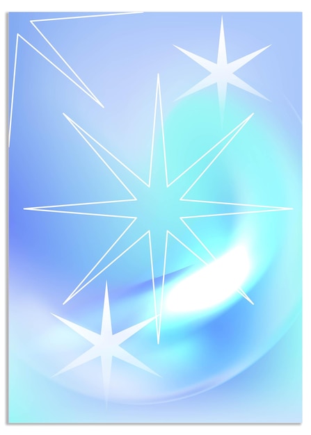 Abstracte gradiënt Vloeibare dekking achtergrond sjabloon vector set