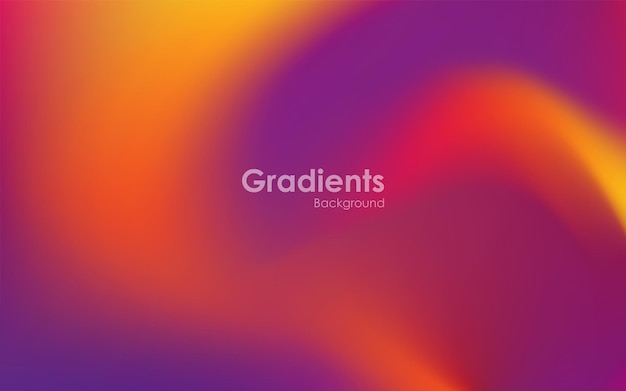 abstracte gradiënten oranje roze en paarse achtergrond