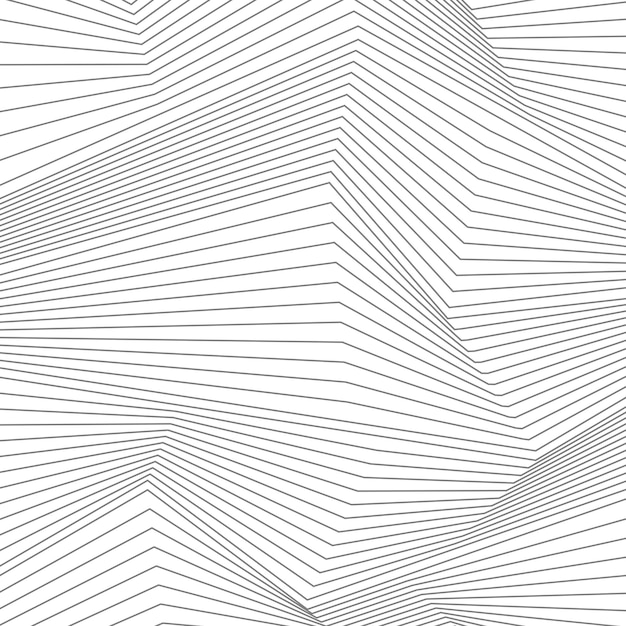 Abstracte grijze 3d lijnen breking vector achtergrond