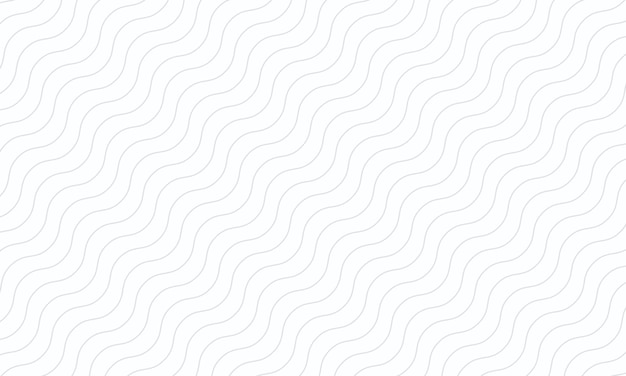 Abstracte grijze golflijnen in naadloos patroon op witte achtergrond. Ontwerp voor je kussen.