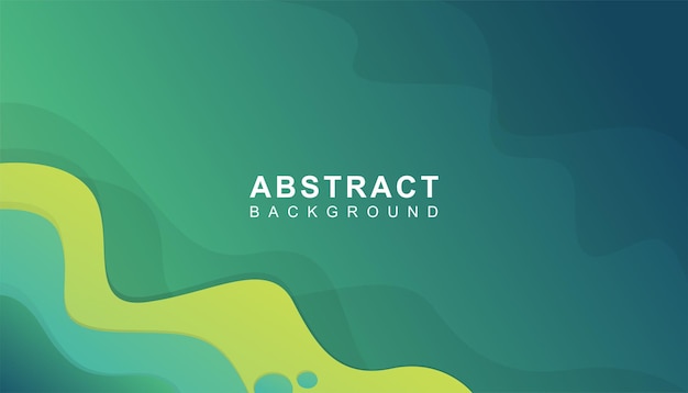abstracte groene achtergrondgolf