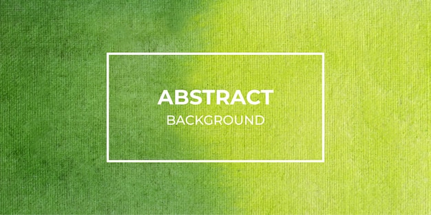 Abstracte groene aquarel web banner achtergrond