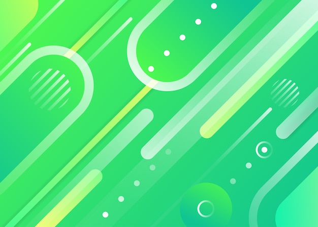 Abstracte groene geometrische achtergrond