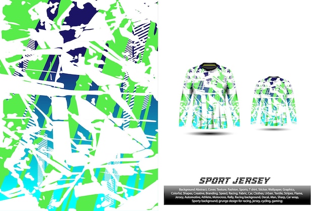 Abstracte grunge achtergrond jersey team, racen, fietsen, voetbal 006