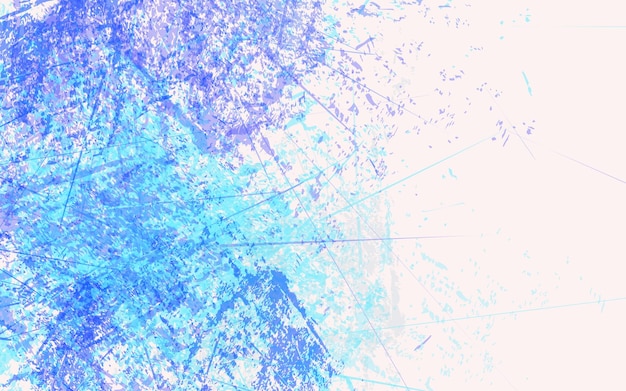 Abstracte grunge textuur blauwe en witte kleur achtergrond vector