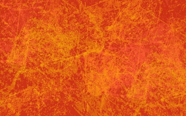 Vector abstracte grunge textuur rood oranje kleur achtergrond vector