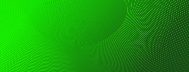 Abstracte halftone achtergrond van kleine stippen en golvende lijnen in groene kleuren