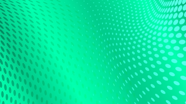 Abstracte halftone stippen achtergrond in turquoise kleuren
