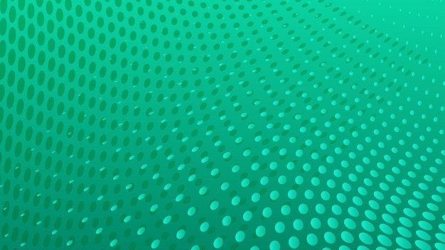Abstracte halftone stippen achtergrond in turquoise kleuren