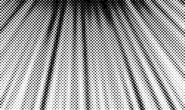 Abstracte halftone vector achtergrond zwarte en witte stippen vorm banner