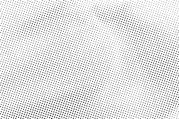 abstracte Halftone vector achtergrond zwarte en witte stippen vorm