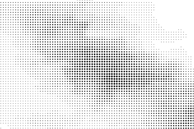 abstracte Halftone vector achtergrond zwarte en witte stippen vorm