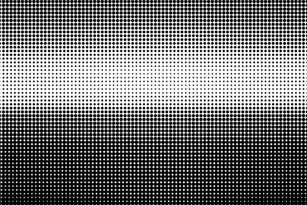 abstracte Halftone vector achtergrond zwarte en witte stippen vorm