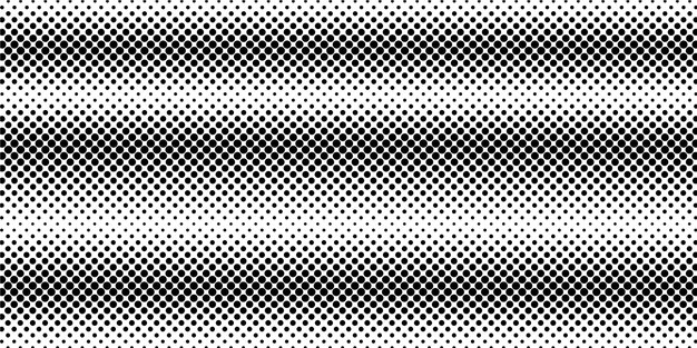 abstracte Halftone vector achtergrond zwarte en witte stippen vorm