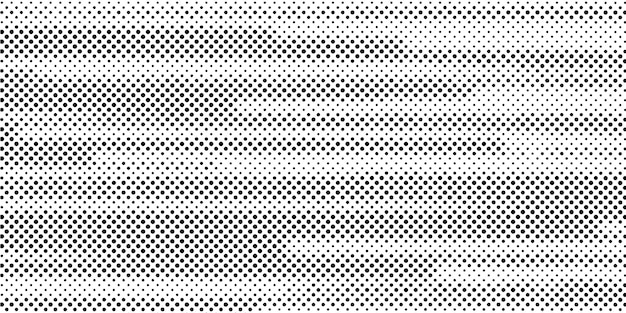 abstracte Halftone vector achtergrond zwarte en witte stippen vorm