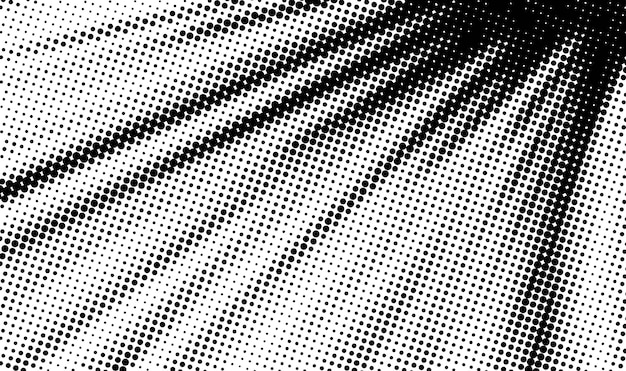 abstracte Halftone vector achtergrond zwarte en witte stippen vorm