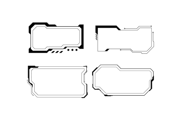 Abstracte hi-tech futuristische sjabloonontwerp lay-out backgroundx9xa