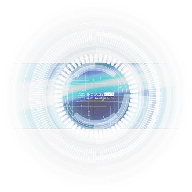 Abstracte hitech engineering machine technologie concept Vector illustratie eps 10