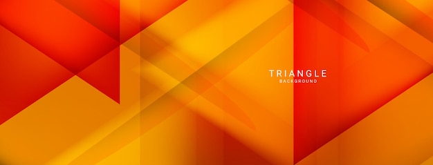 Abstracte kleur driehoekig patroon elegante ontwerp achtergrond