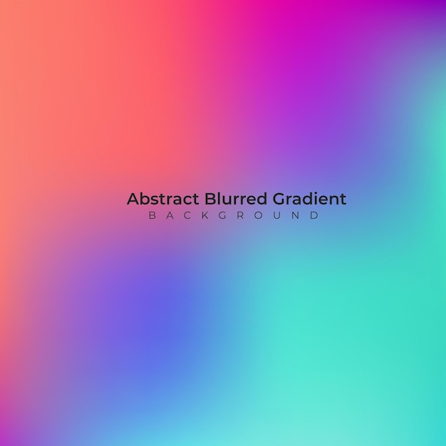 Abstracte kleurrijke vervaagde gradiënt mesh achtergrond moderne banner vector