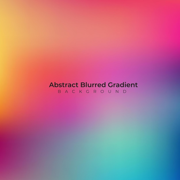 Abstracte kleurrijke vervaagde gradiënt mesh achtergrond moderne banner vector