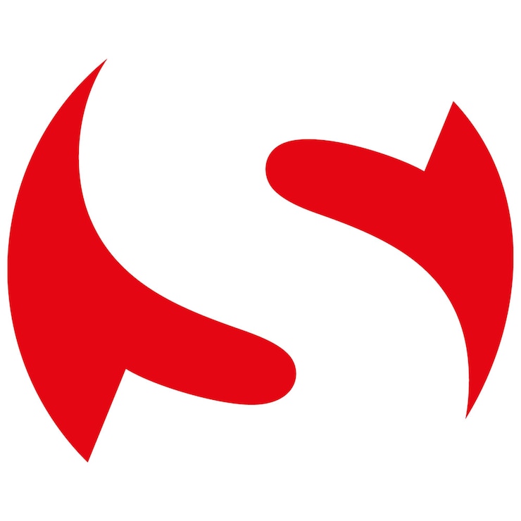 Vector abstracte letter s pictogram voor branding